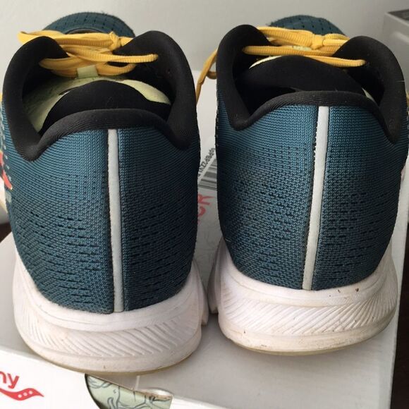 Rare Jackalope Rouge Jack Rabbit RIDE 13 Running Marathon Glow Trim Shoes 10.5 - Picture 4 of 8